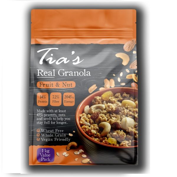 Tia's Granola Fruit & Nut 1kg Value Pack 