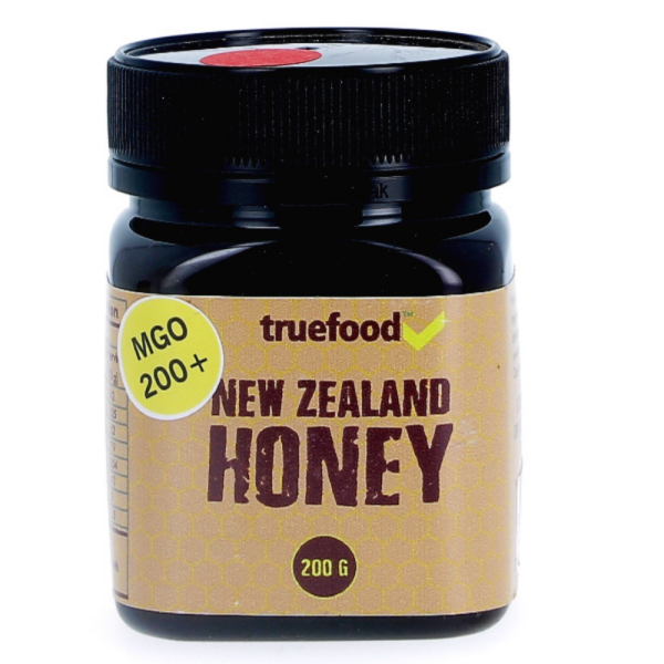 Truefood New Zealand Honey 200mgo 200g