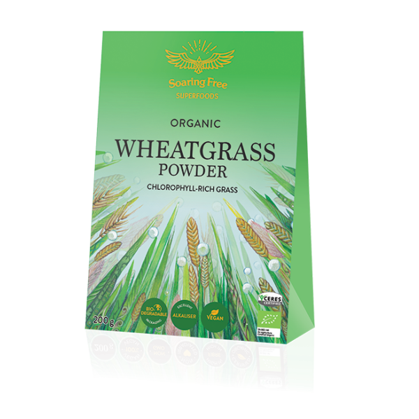 Soaring Free Organic Wheatgrass Powder 200g