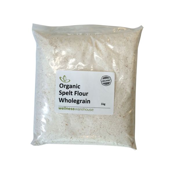Wellness Organic Spelt Flour Wholegrain 1kg