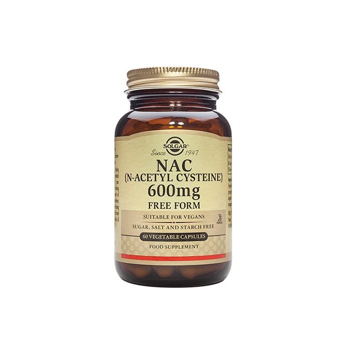 Solgar NAC (N-Acetyl Cysteine) 600mg 60s | Wellness Warehouse