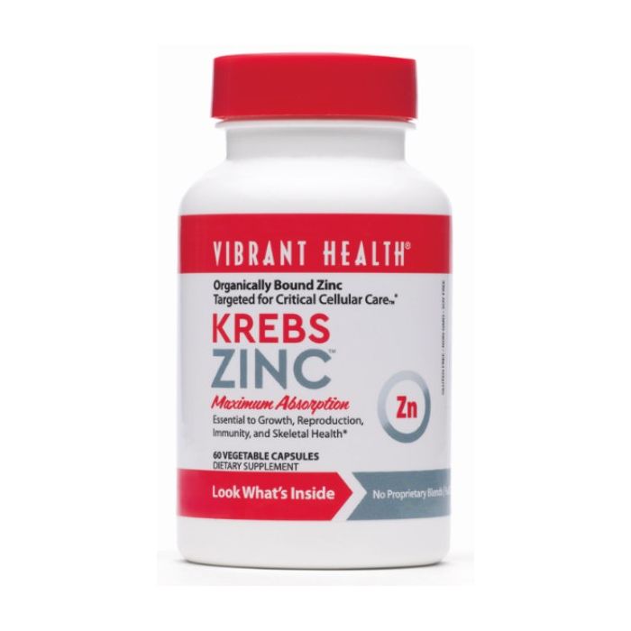 Vibrant Health Krebs Zinc 60s
