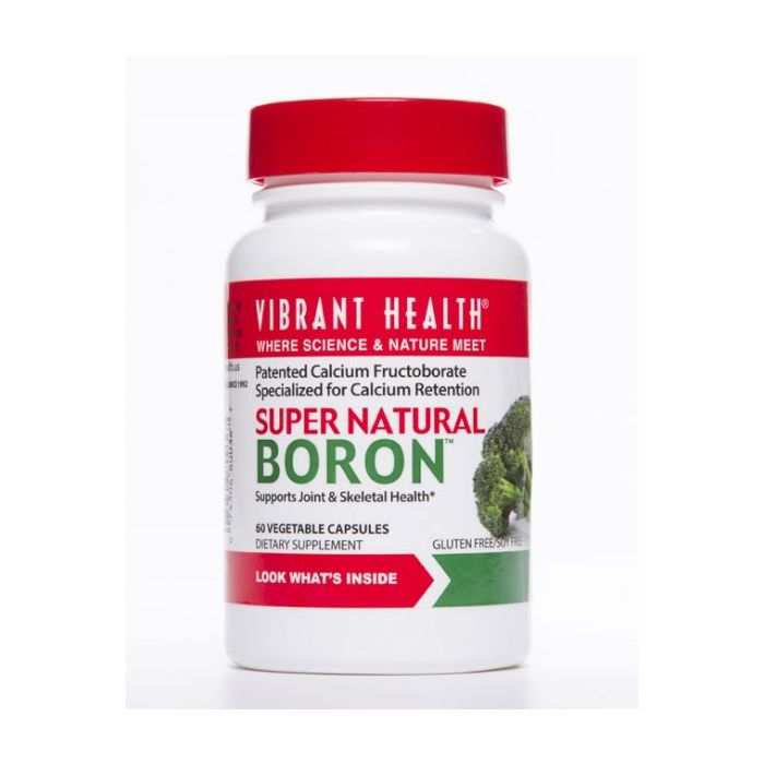 Vibrant Health Super Natural Boron 60s