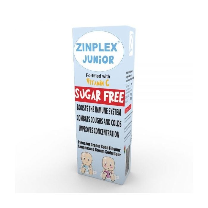 Zinplex Junior Sugar Free Syrup 200ml