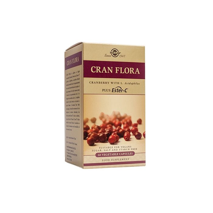Solgar - Cran Flora with Probiotics plus Ester C 60s