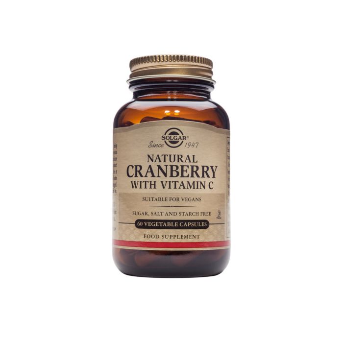 Solgar Natural Cranberry With Vitamin C 60s