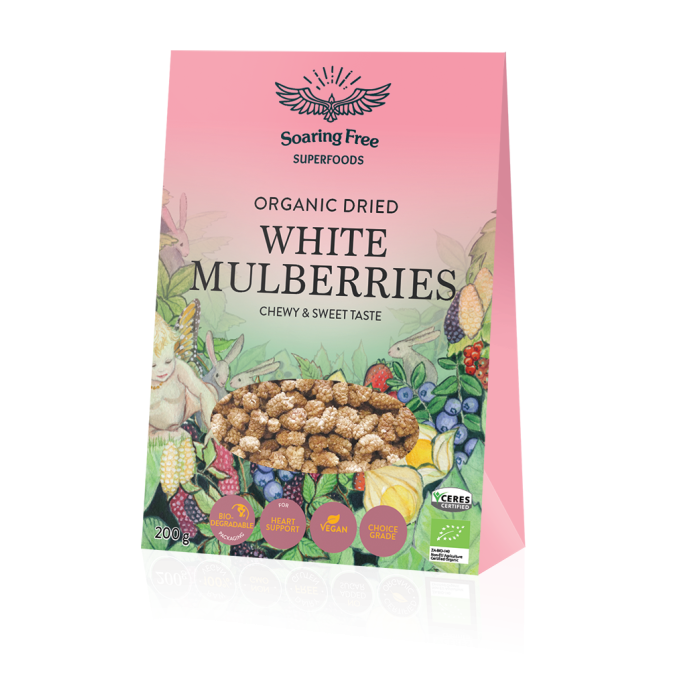 Soaring Free - Mulberries White 200g