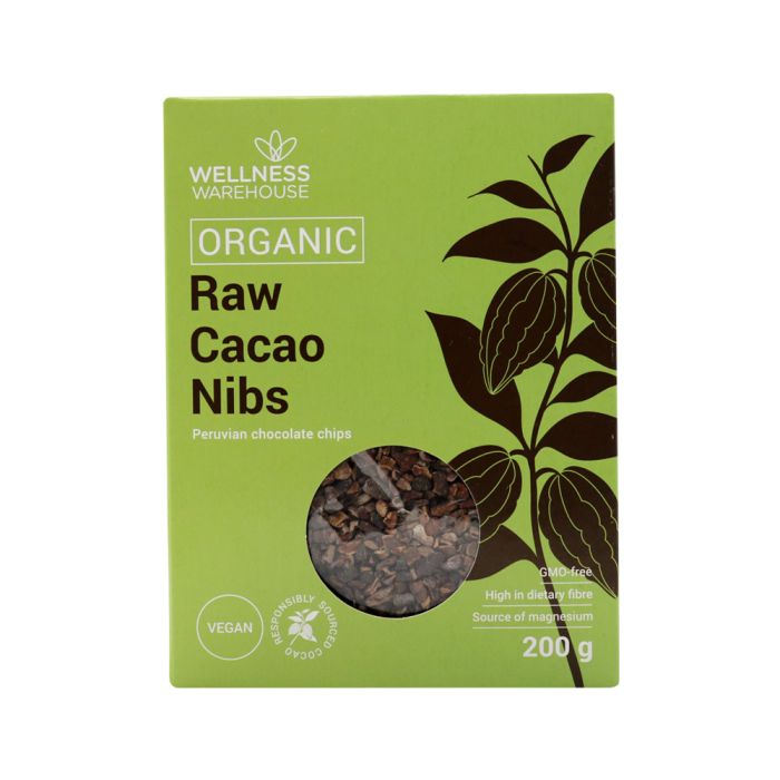 Wellness - Cacao Nibs Raw Organic 200g