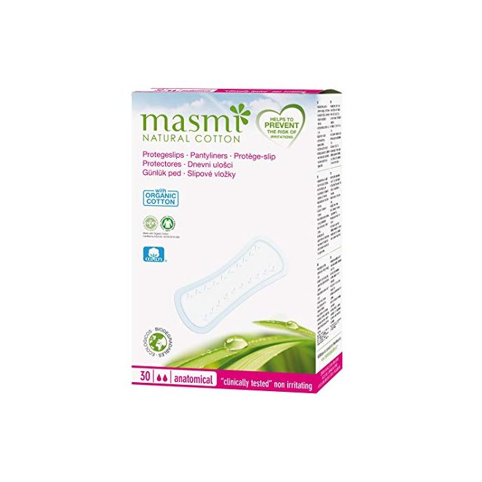#Masmi - Organic Cotton Panty Liners 30s