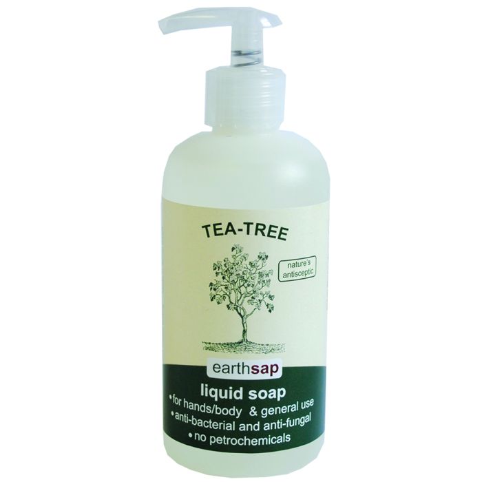 Earthsap - Tea Tree Liquid Soap with Pump 250ml