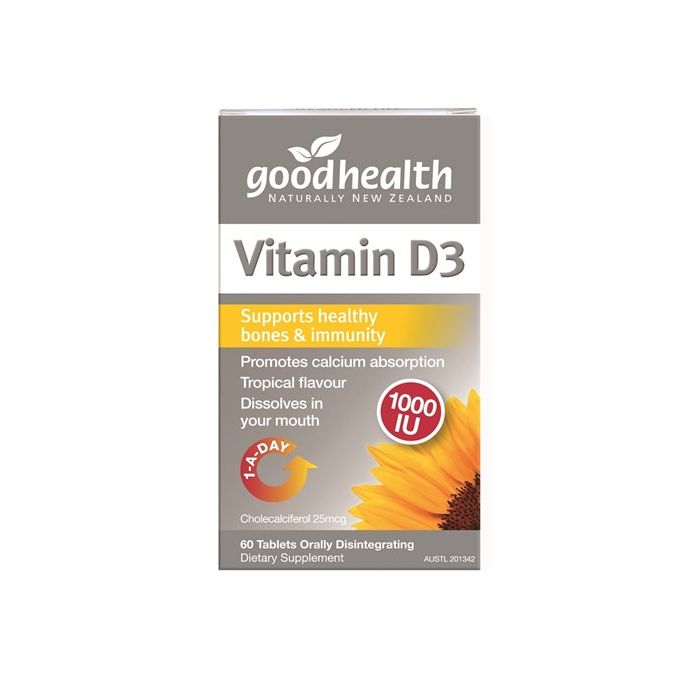 Good Health Vitamin D3 60s