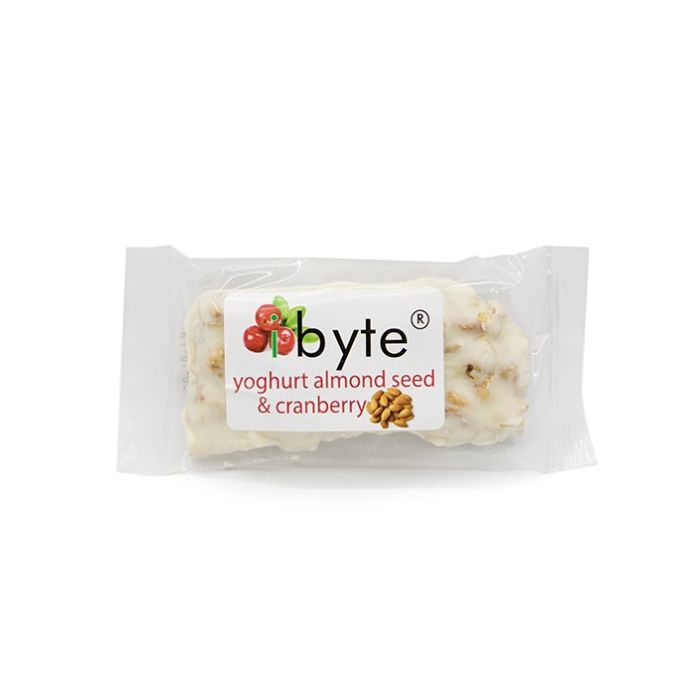iByte Yoghurt Almond Seed & Cranberry Crunchie 40g