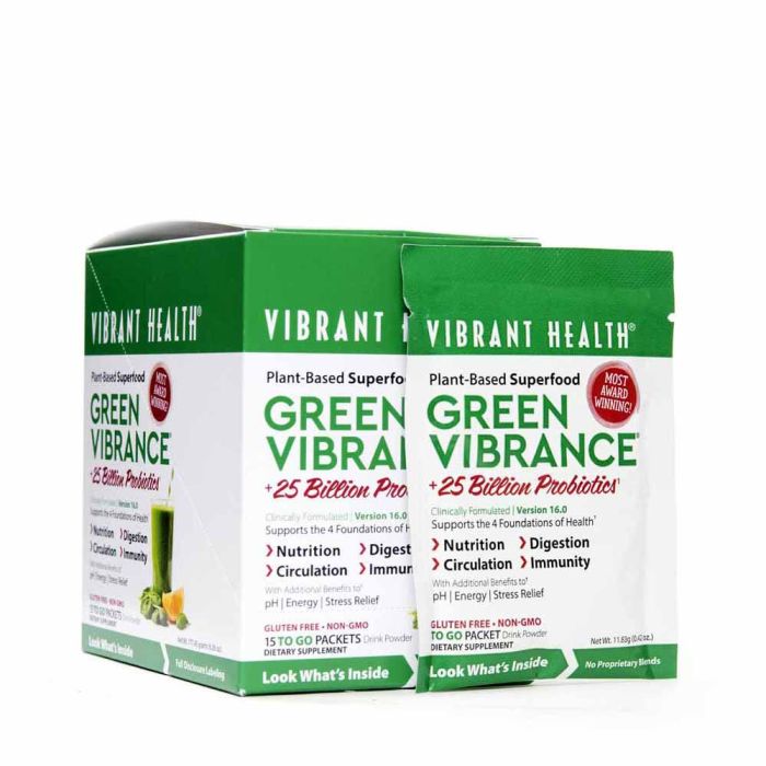Vibrant Health Green Vibrance Sachet 11.92g