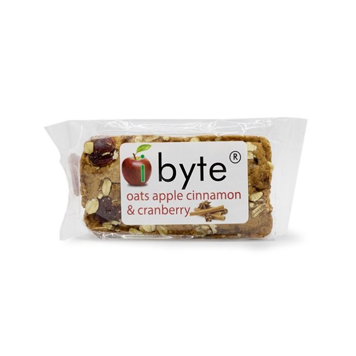 I Byte - Crunchie Oats Apple Cinnamon & Cranberry 40g