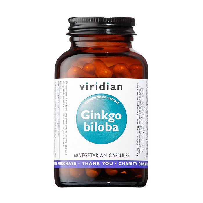 Viridian - Ginkgo Biloba Leaf 60s