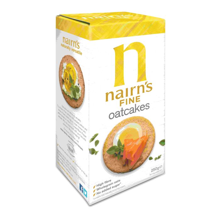Nairns - Oatcakes Fine Milled 218g