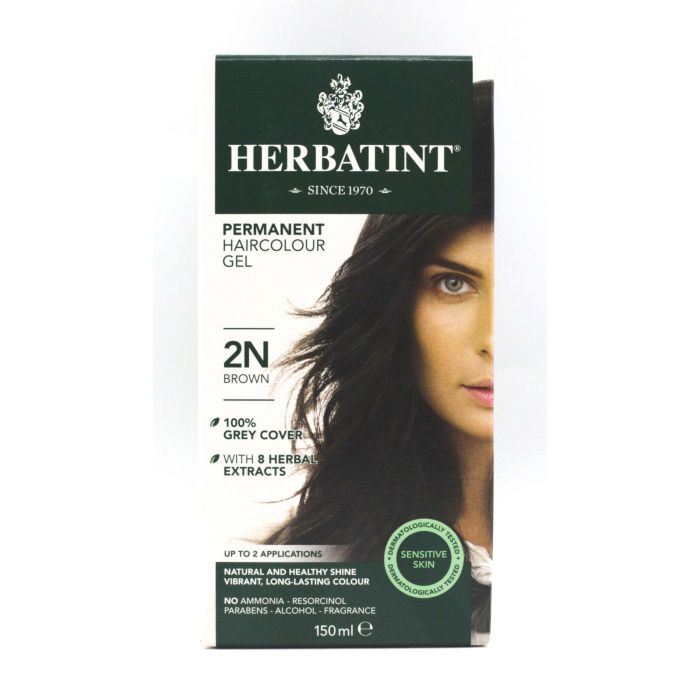 Herbatint Permanent Hair Colour Gel - Brown 2N