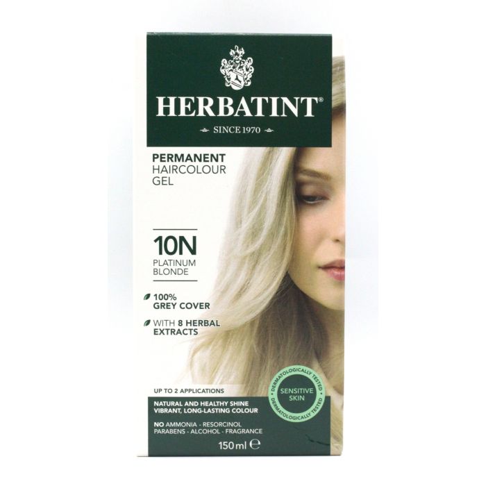 Herbatint - Hair Colour Platinum Blonde 10N 150ml