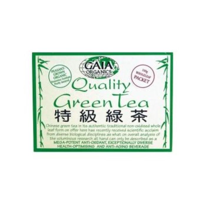 Gaia Organic Green Tea Loose 100g