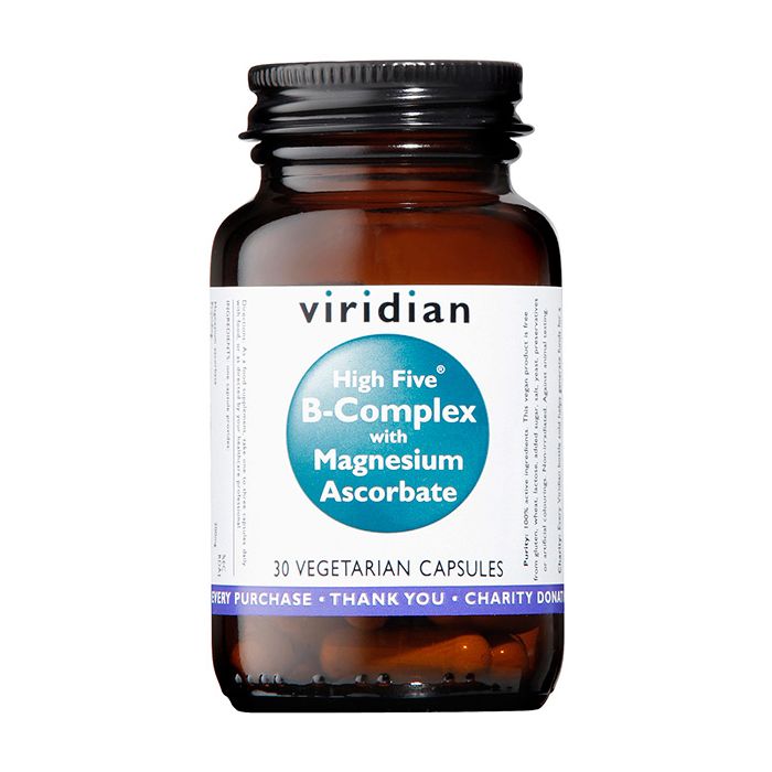 Viridian High Five B-Complex With Magnesium Ascorbate 30's
