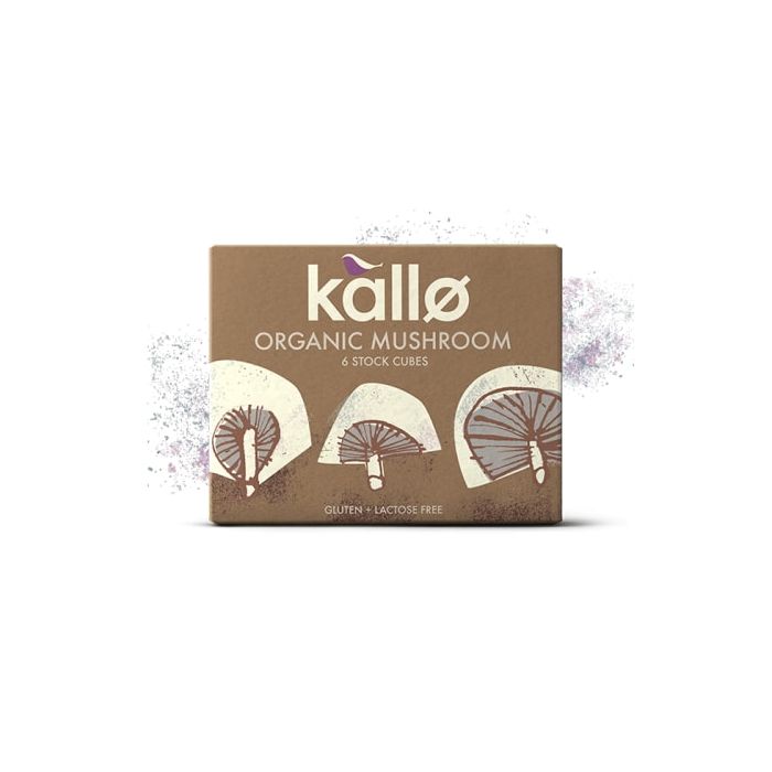 Kallo - Stock Cubes Mushroom Organic Gluten Free 66g