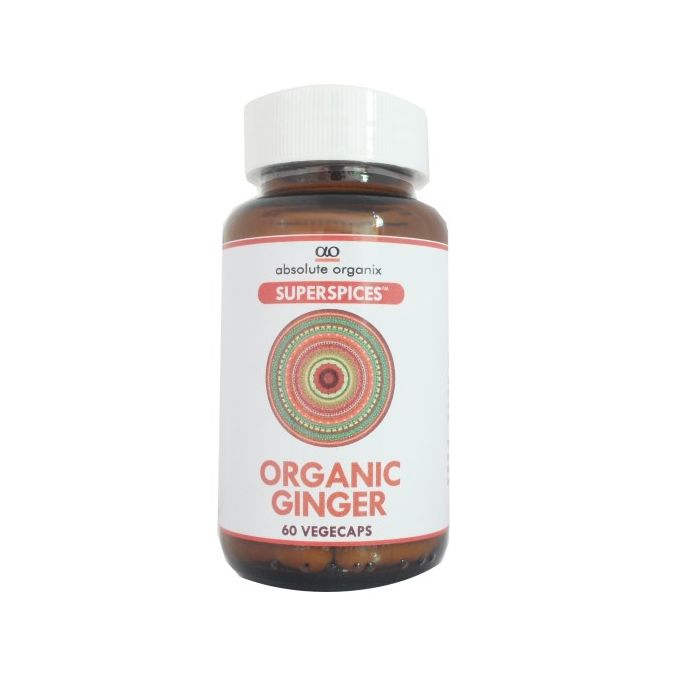 Absolute Organix Superspices Organic Ginger 60s