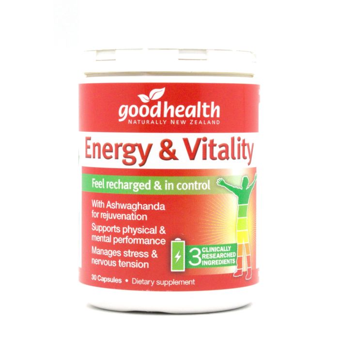 Good health Energy & Vitality 30s