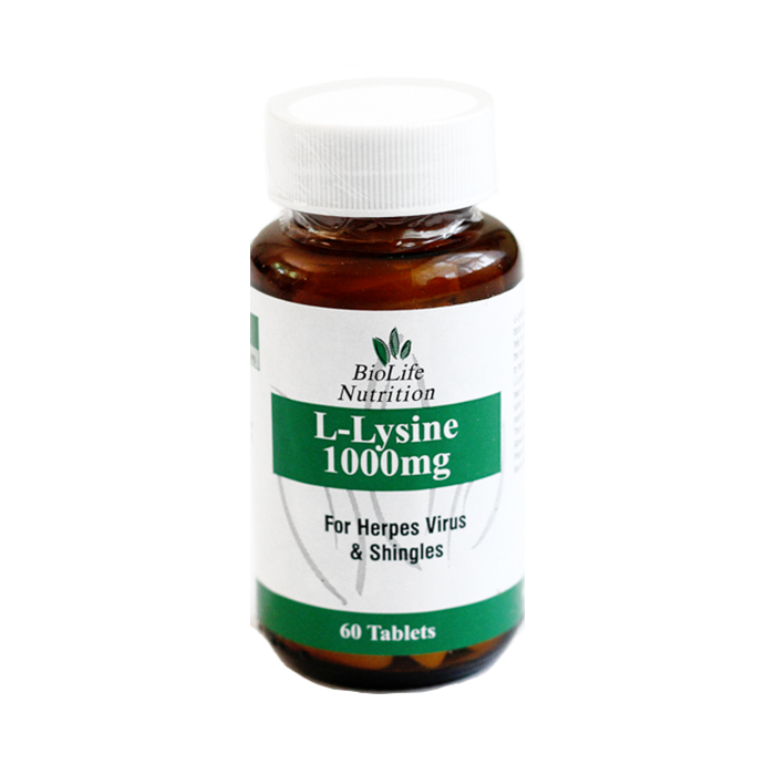 Biolife - L-Lysine 1000mg 60s