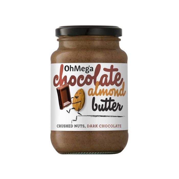 Oh Mega Chocolate Almond Nut Butter 400g
