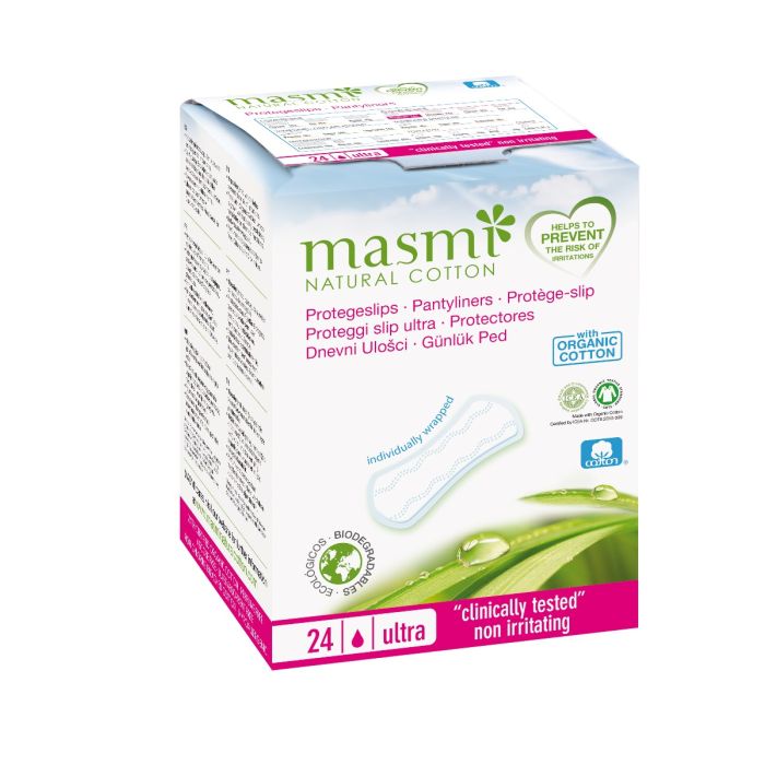 #Masmi - Organic Cotton Ultrathin Pantyliners 24s