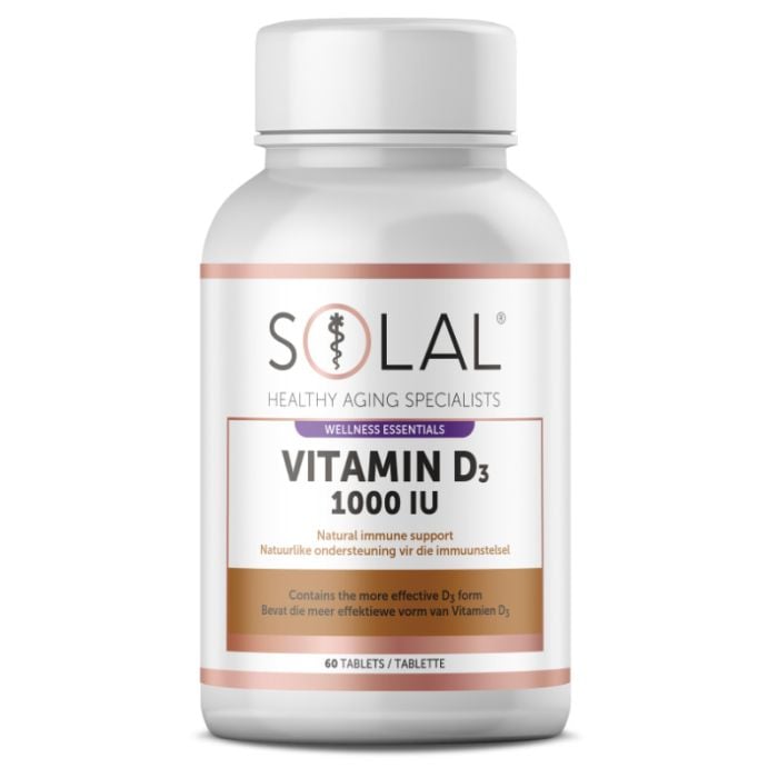 Solal Vitamin D3 1000 iu 60s