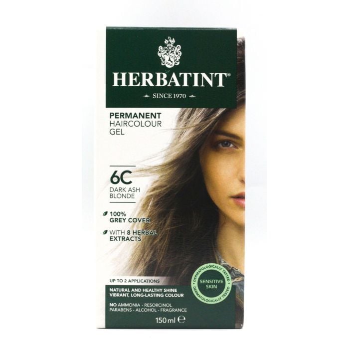 Herbatint - Hair Colour Dark Ash Blonde 6C 150ml