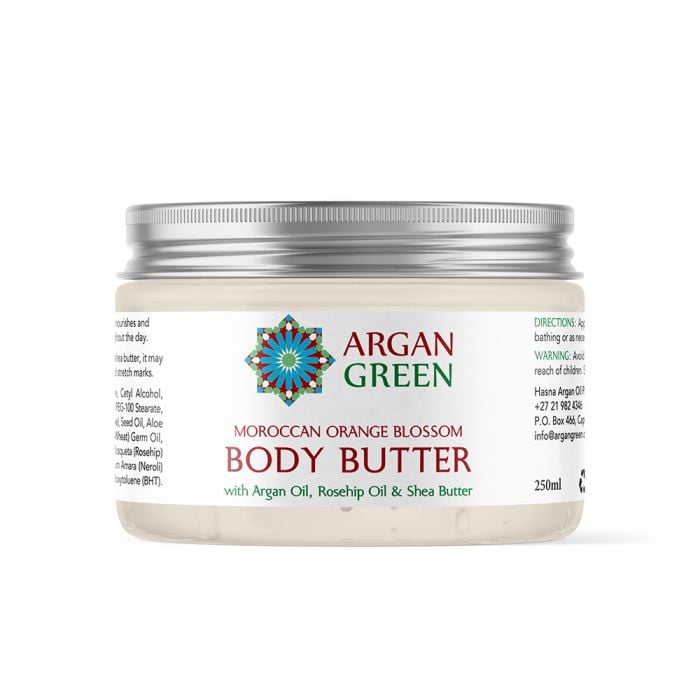 #Argan Green - Argan Green Orange Blossom Body Butter 250g
