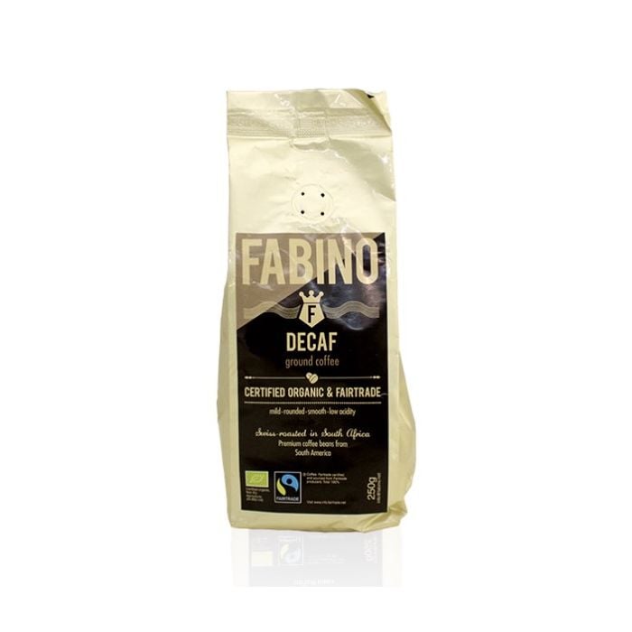 Fabino Decaf Ground Coffee Beans 250g