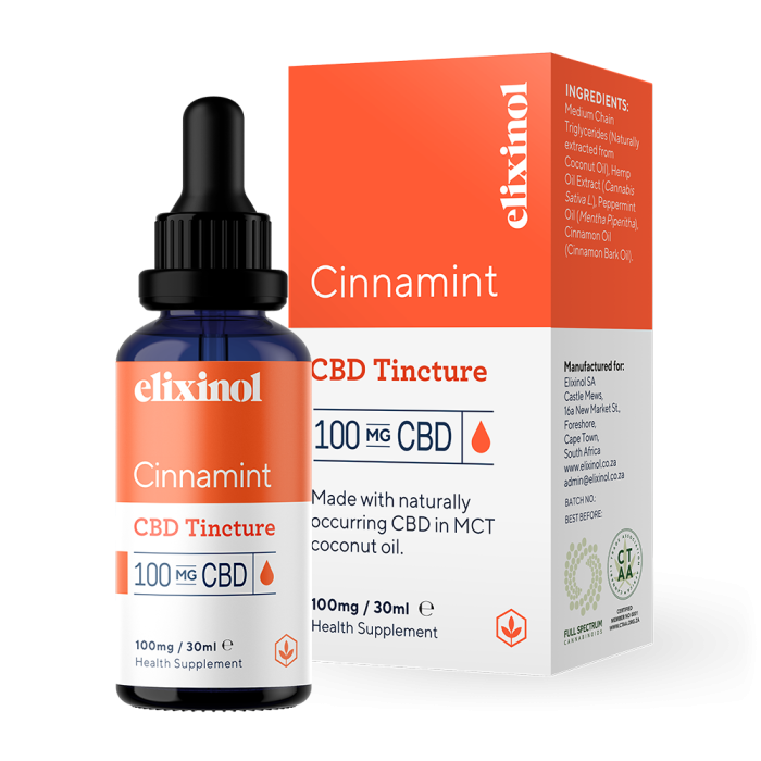 Elixinol - 100mg Cinnamint 30ml