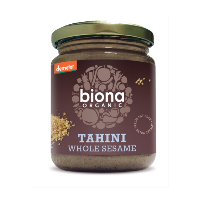 Biona Organic Tahini Whole Sesame Butter 250g