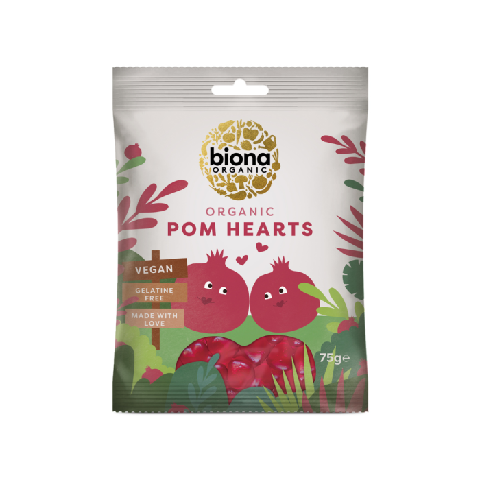 #Biona - Sweets Pomegranate Hearts Organic 75g