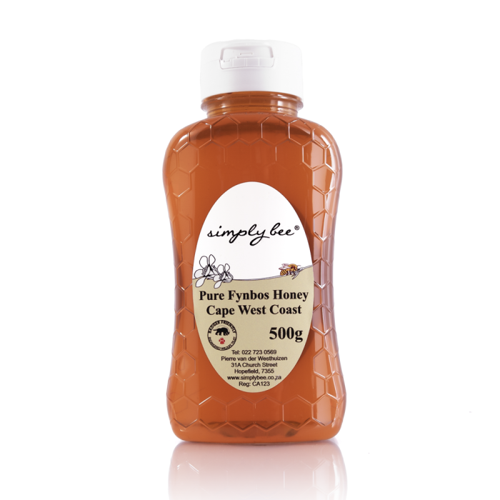 Simply Bee - Honey Pure Fynbos  - Plastic Bottle 500g