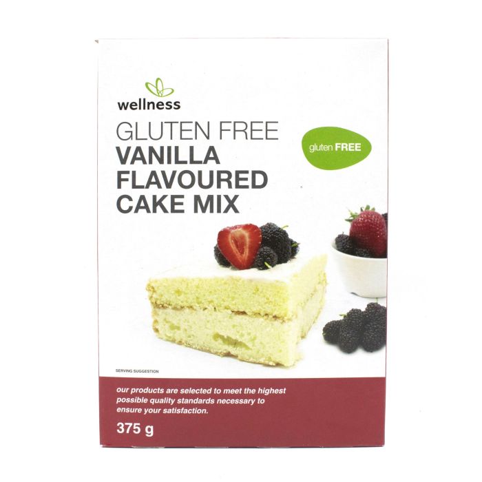 Wellness Gluten Free Vanilla Cake Mix 375g