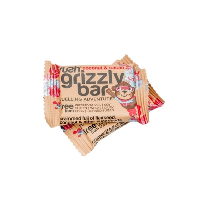 Rush - Grizzly Bar Cocoa & Coconut 25g