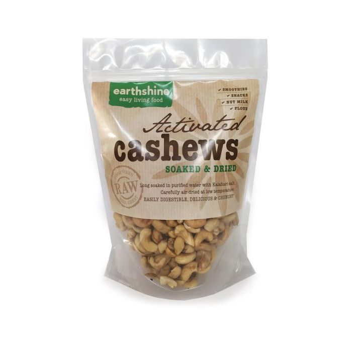 Earthshine Activated Cashew Nuts 350g