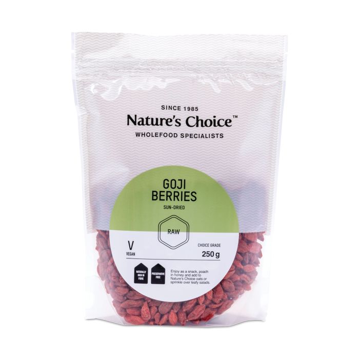 Natures Choice Goji Berries 250g
