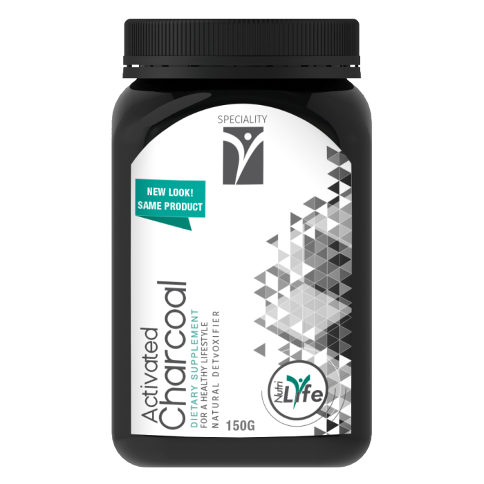 Nutri Life - Activated Charcoal 150g