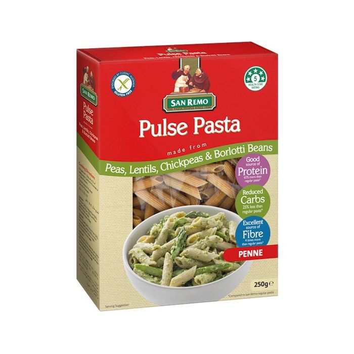 San Remo - Penne Pasta Pulse Gluten Free250g