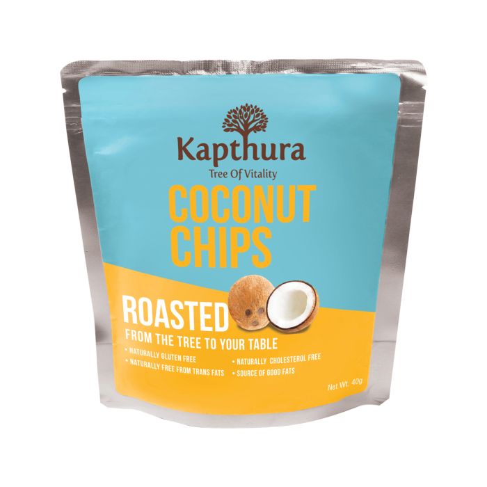 Organic Coconut Chips - Roasted 40g