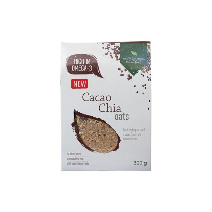 Health Connection Cacao Chia Oats 300g