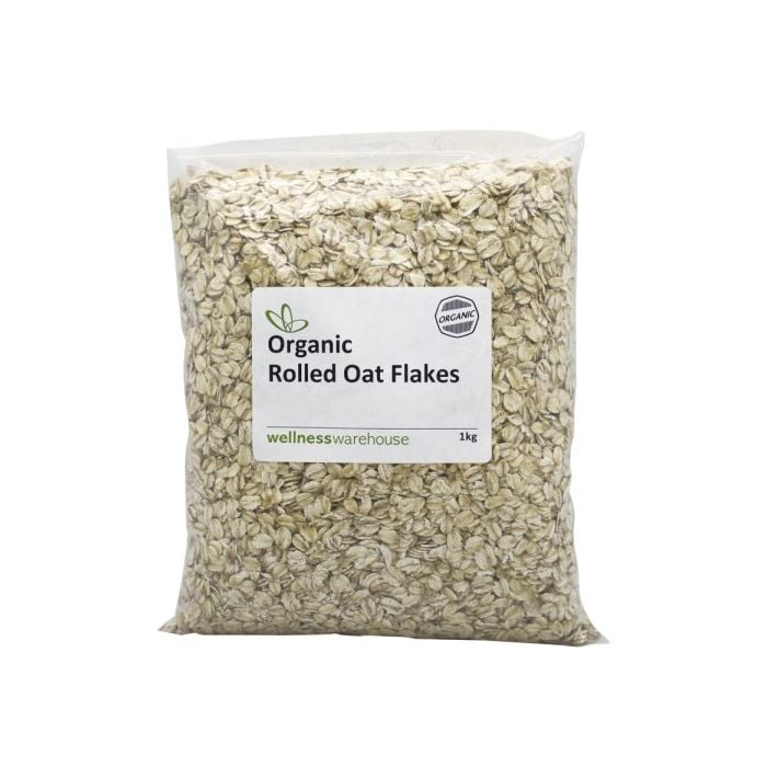Wellness - Rolled Oats Flakes Organic 1kg