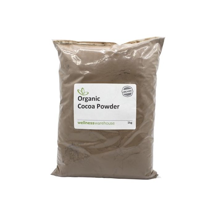 Wellness Bulk Organic Cocoa Powder 1kg