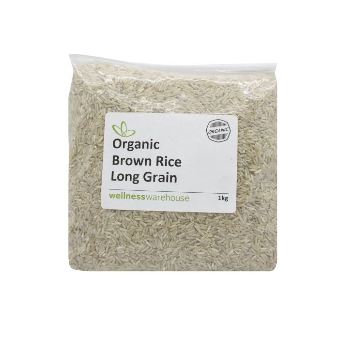 Wellness Organic Brown Rice Long Grain 1kg