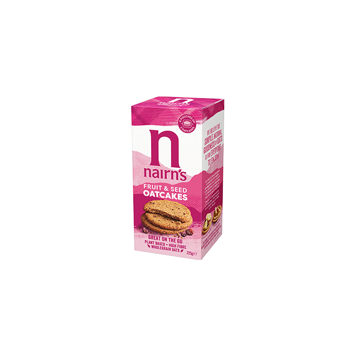 Nairns - Oatcakes Fruit & Seed On The Go 225g